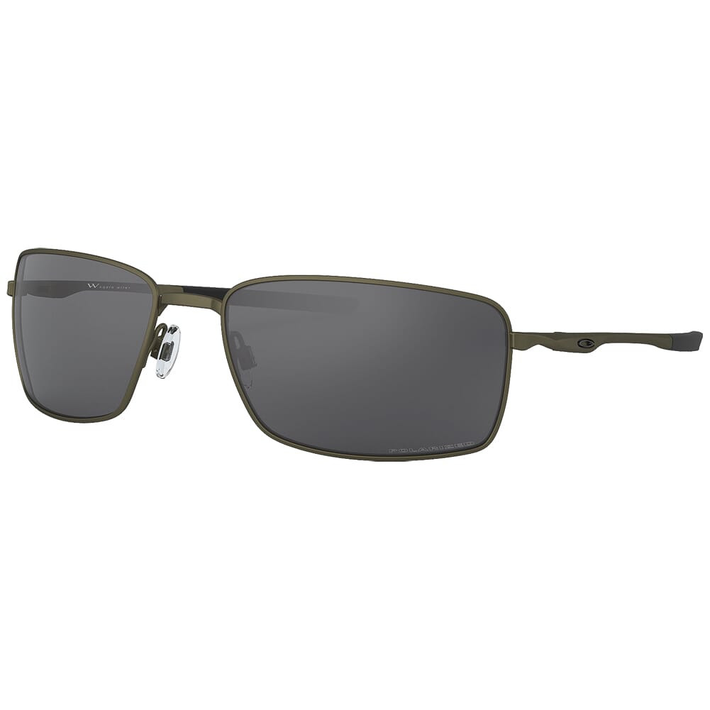 Oakley Square Wire Polished Black w/PRIZM Black Lenses OO4075-1360