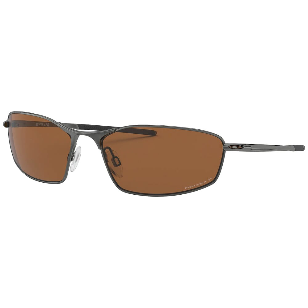 Oakley Whisker Satin Black w/PRIZM Black Polarized Lenses OO4141