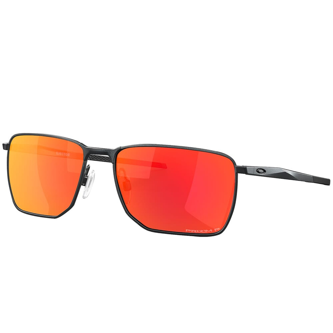 Oakley Ejector Light Steel w/PRIZM Ruby Polarized Lenses OO4142-1558