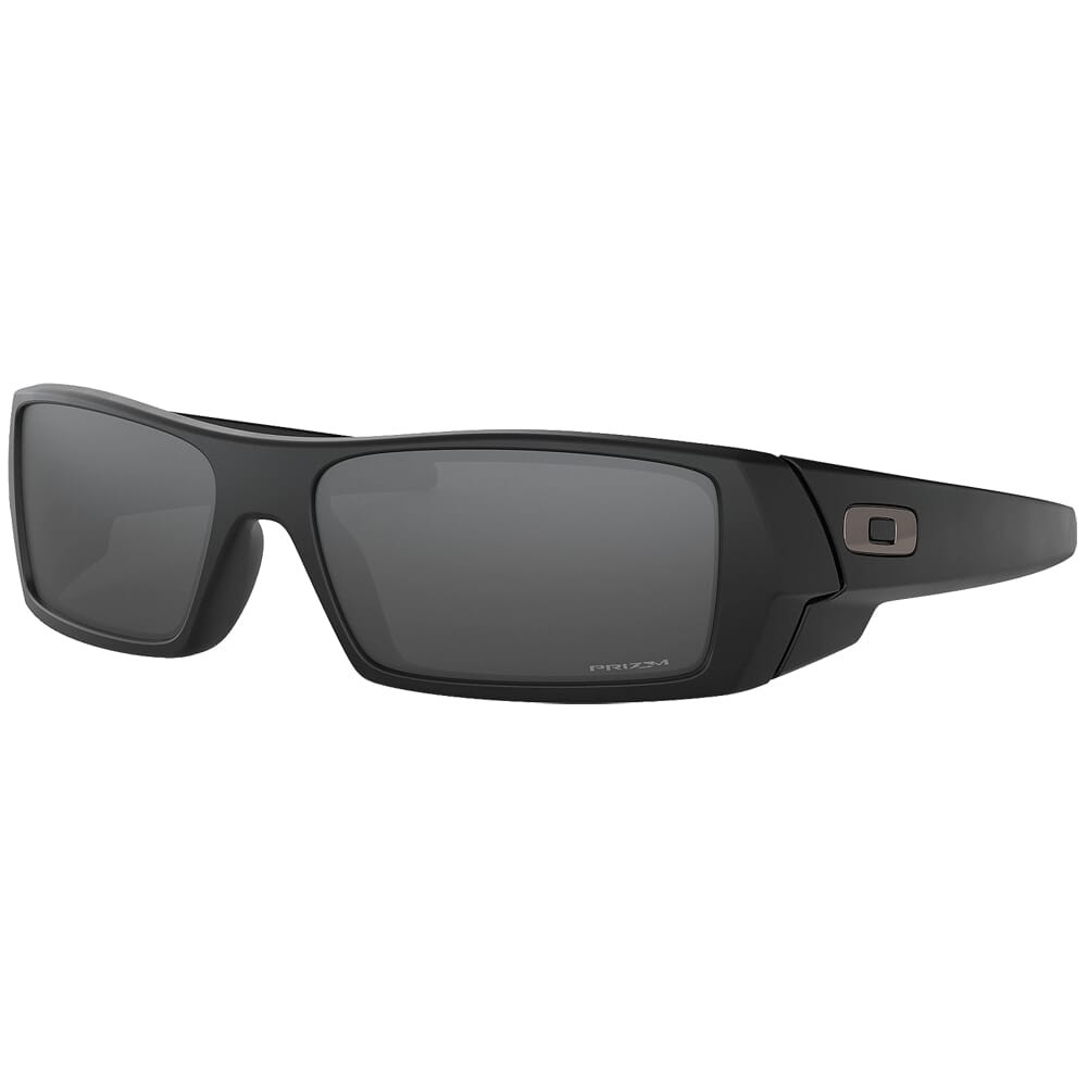 Oakley SI GasCan Matte Black Texas w/Black Iridium Lenses OO9014