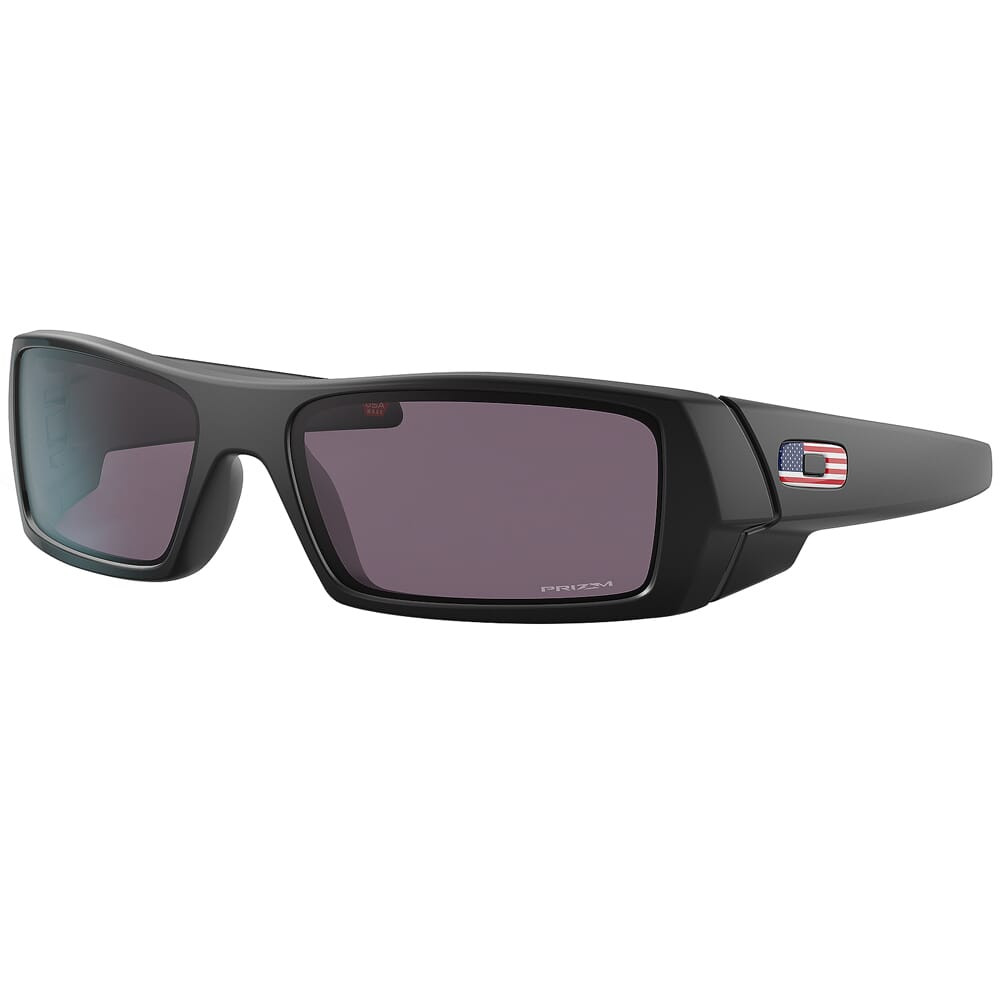 Oakley SI Gascan Matte Black Tonal US Flag Logo w/PRIZM Grey