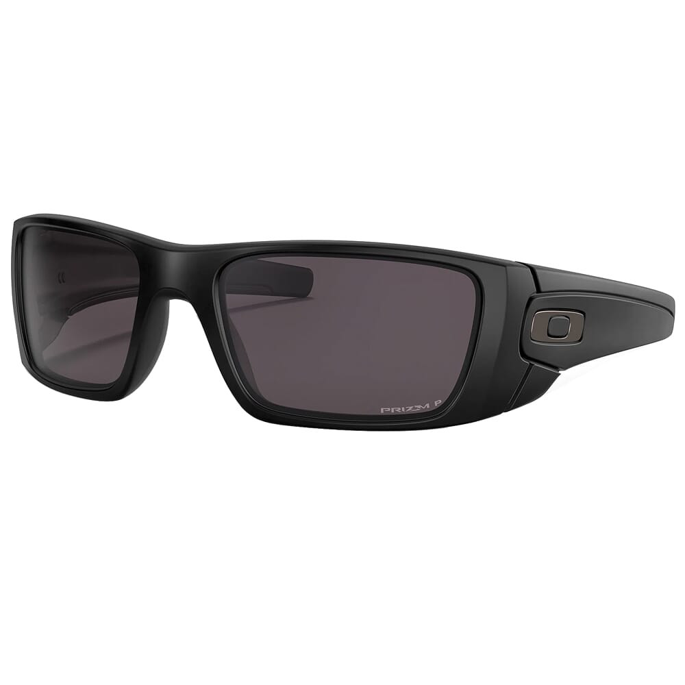 Oakley SI Fuel Cell Matte Black and Gunmetal Icon w/Grey Lenses