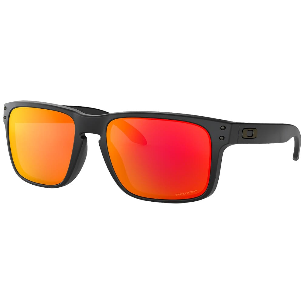Oakley Holbrook Matte Black w/PRIZM Violet Lenses OO9102-K655 For