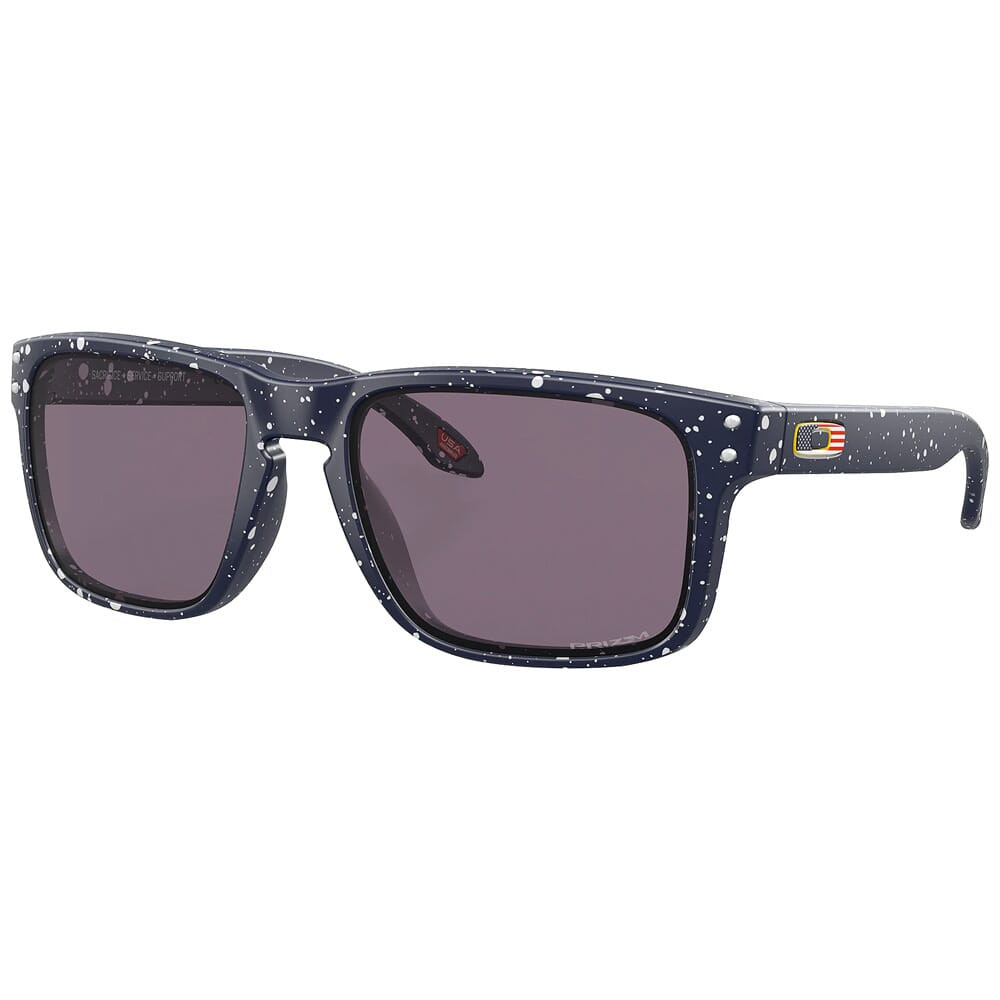 Oakley SI Holbrook Navy Splatter w/PRIZM Grey Lenses OO9102-W555