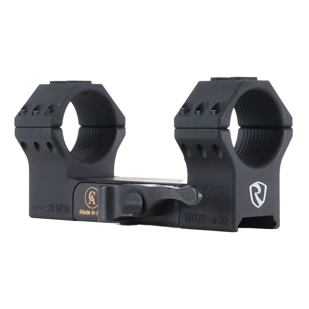 Riton Optics 30mm 20MOA Picatinny Precision Quick-Detach Scope Mount XRC30QD2023