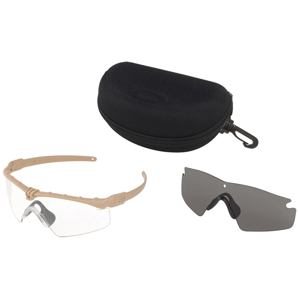 Oakley SI Ballistic M Frame 3.0 Dark Bone w/Clear and Grey Lens Array OO9146-07