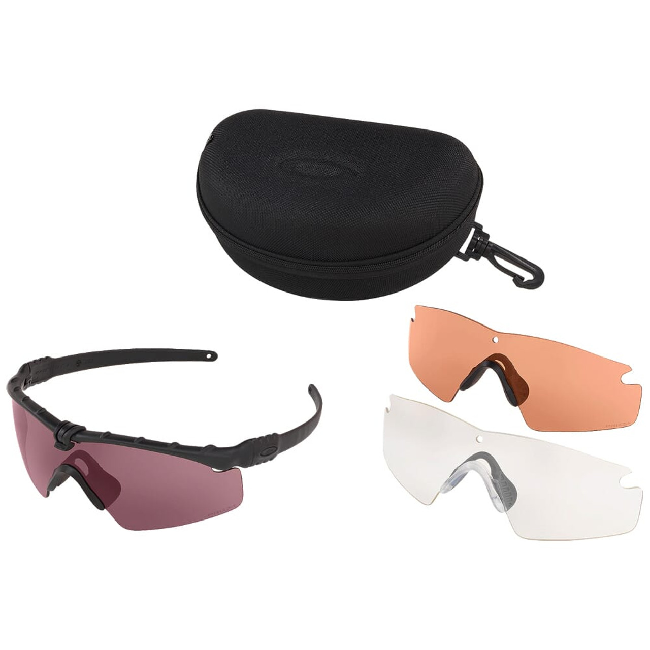 Oakley SI Ballistic M Frame 3.0 Matte Black w/PRIZM Clear, TR22, and TR45 Lens Array OO9146-14