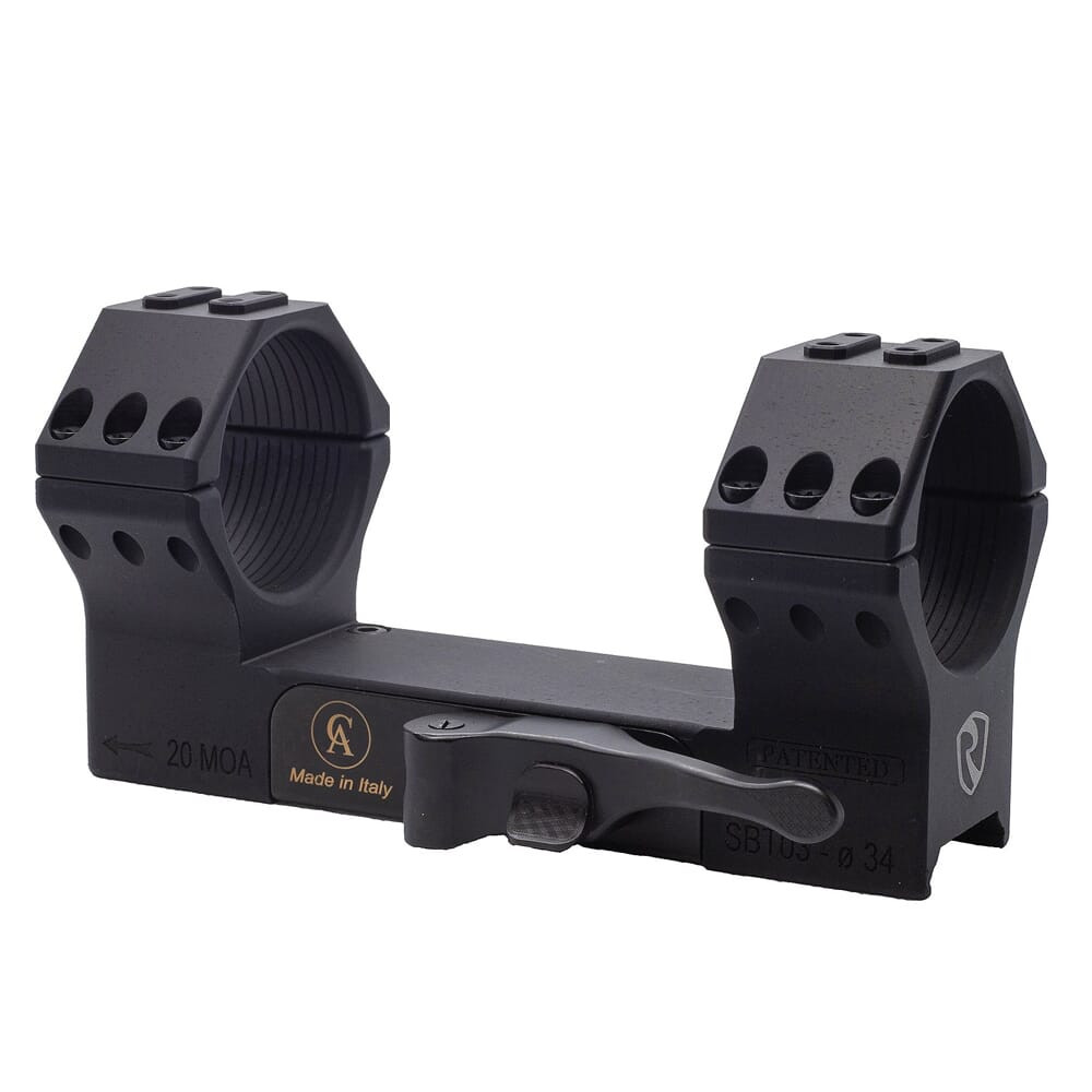 Riton Optics 34mm 20MOA Picatinny Precision Quick-Detach Scope Mount XRC34QD2023