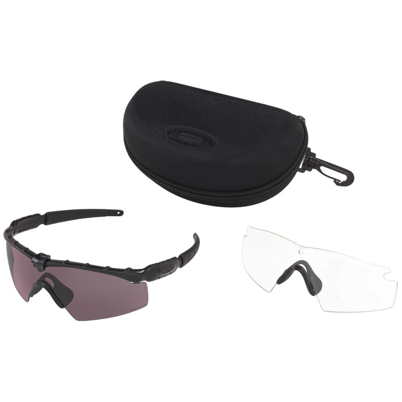Oakley SI Ballistic M Frame 2.0 Matte Black w/PRIZM Grey and Clear Lens Array OO9213-0632