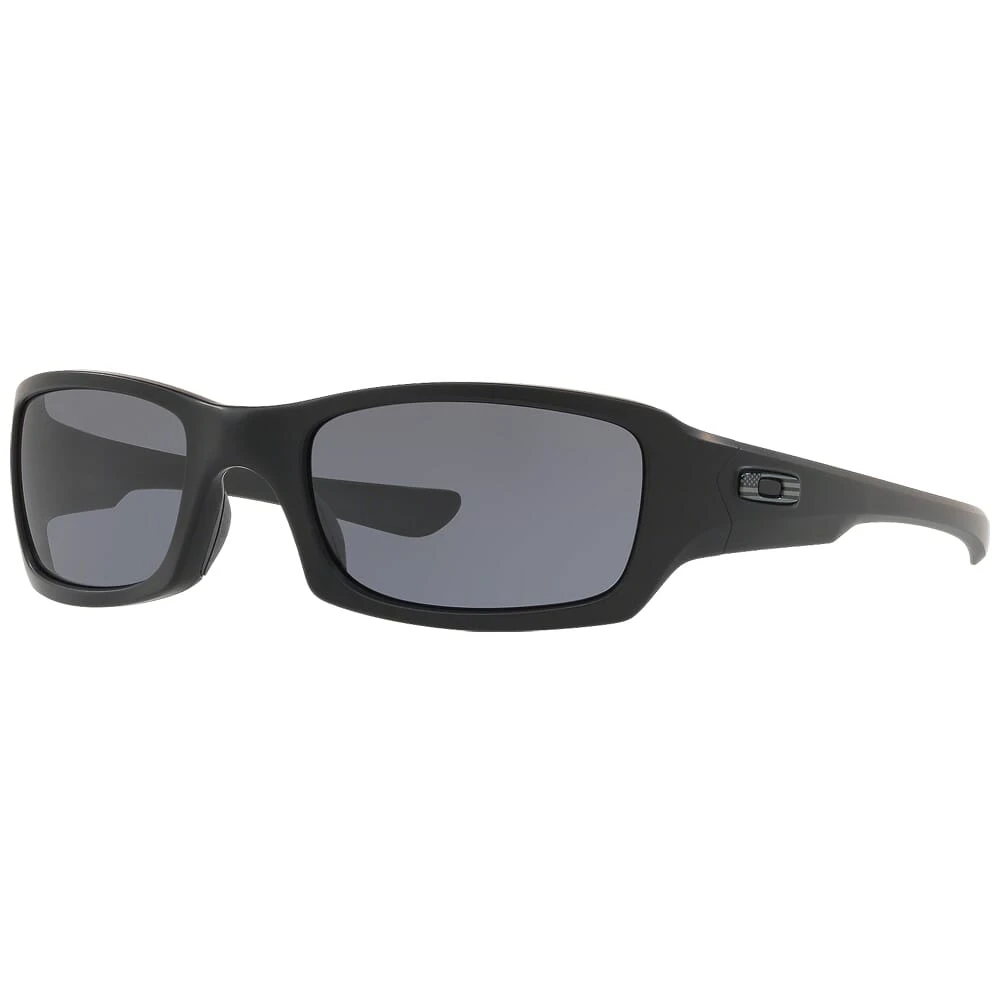 Oakley SI Fives Squared Tonal USA Matte Black w/Grey Lenses OO9238-3354
