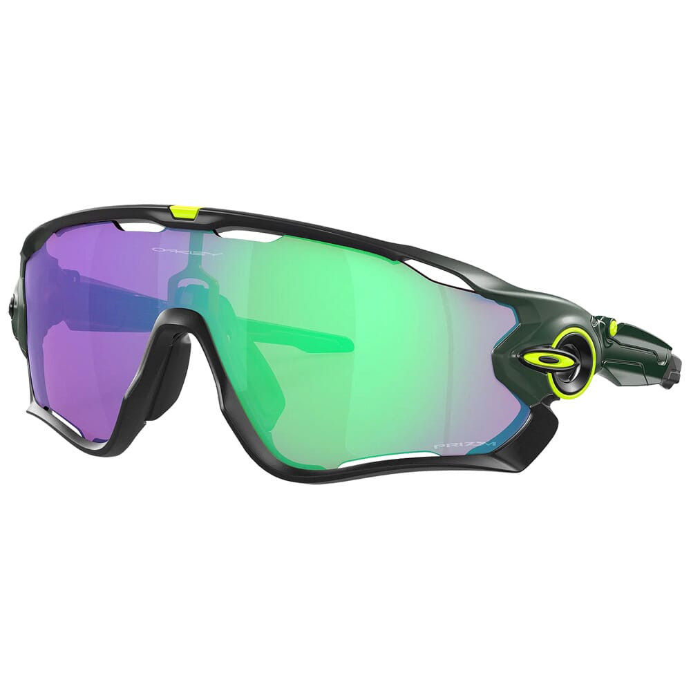 Oakley Jawbreaker Matte Electric Purple w/PRIZM Jade Lenses OO9290