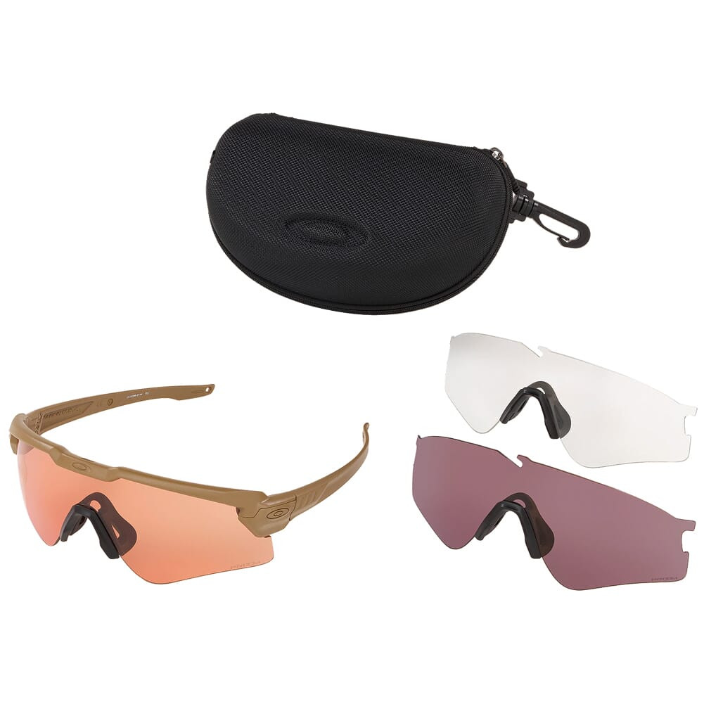 Oakley SI Ballistic M Frame ALPHA Tan w/PRIZM Grey and Clear Lens