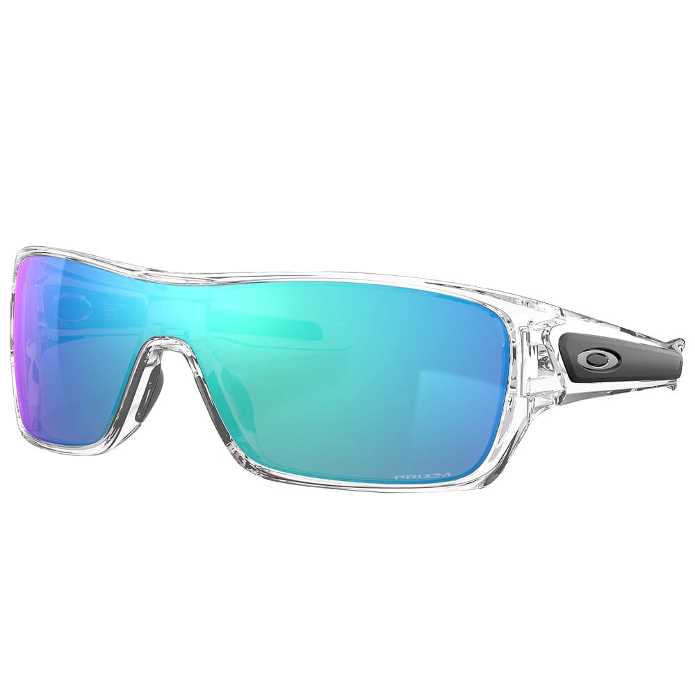 Oakley Turbine Rotor Polished Clear w/PRIZM Sapphire Lenses OO9307-2932