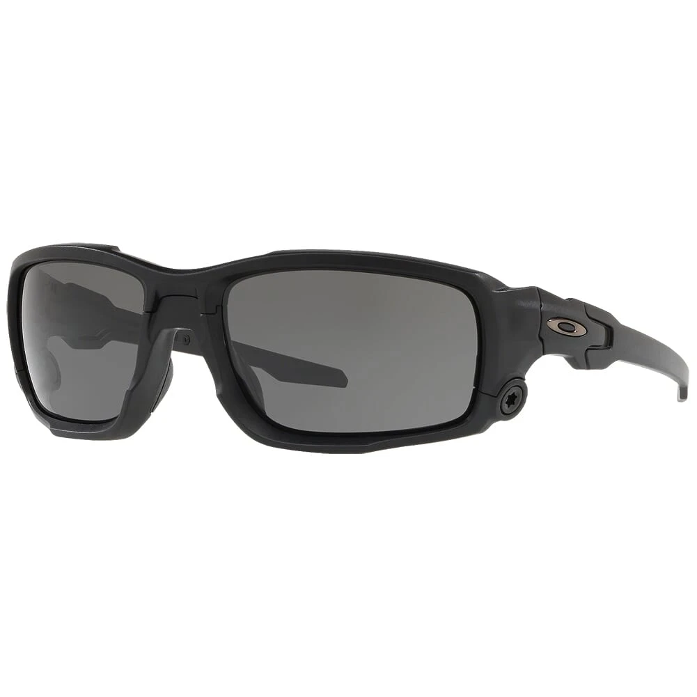 Oakley SI Ballistic Shocktube Matte Black w/Grey Lenses OO9329-01