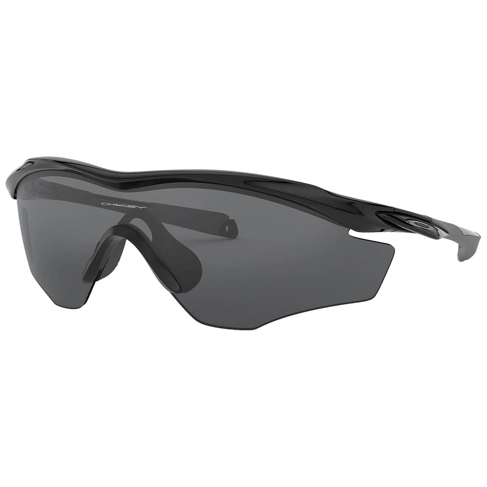 Oakley M2 Frame XL Polished Black w/Grey Lenses OO9343-01