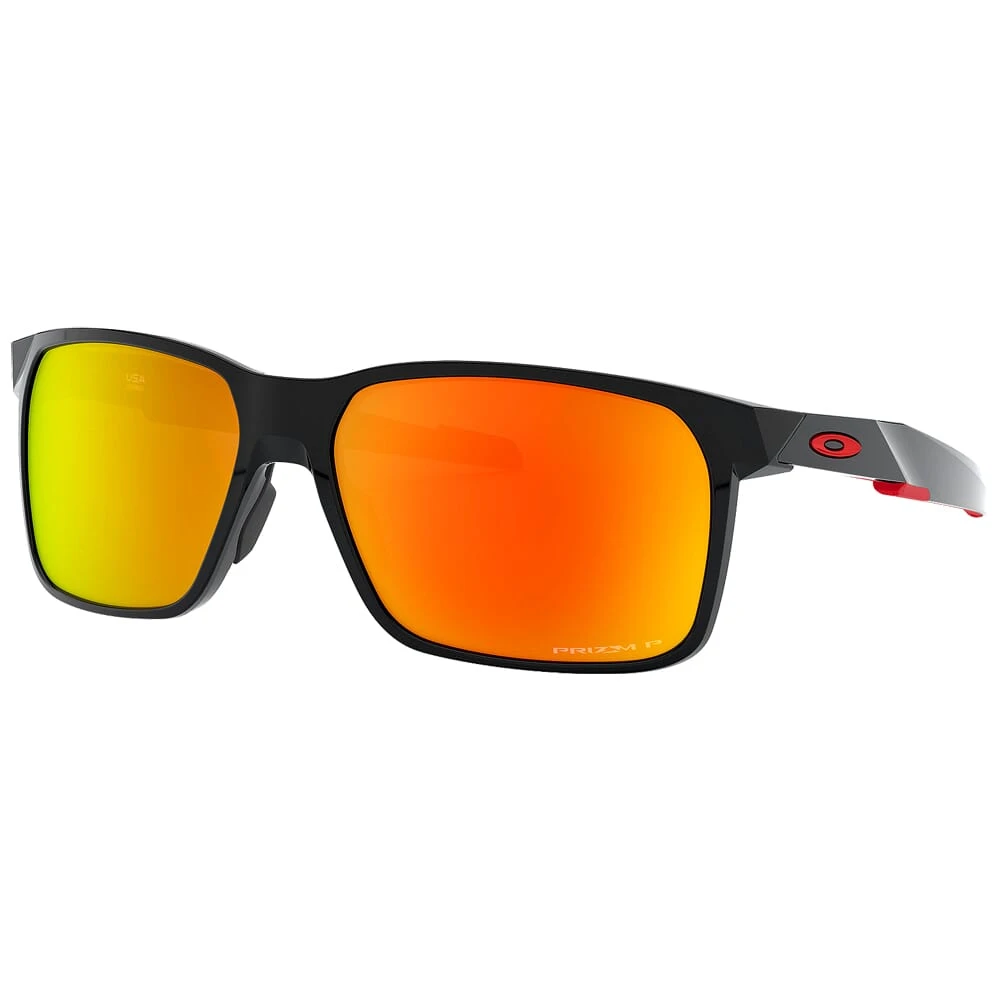 Oakley Portal X Polished Black w/PRIZM Ruby Polarized Lenses OO9460-0559