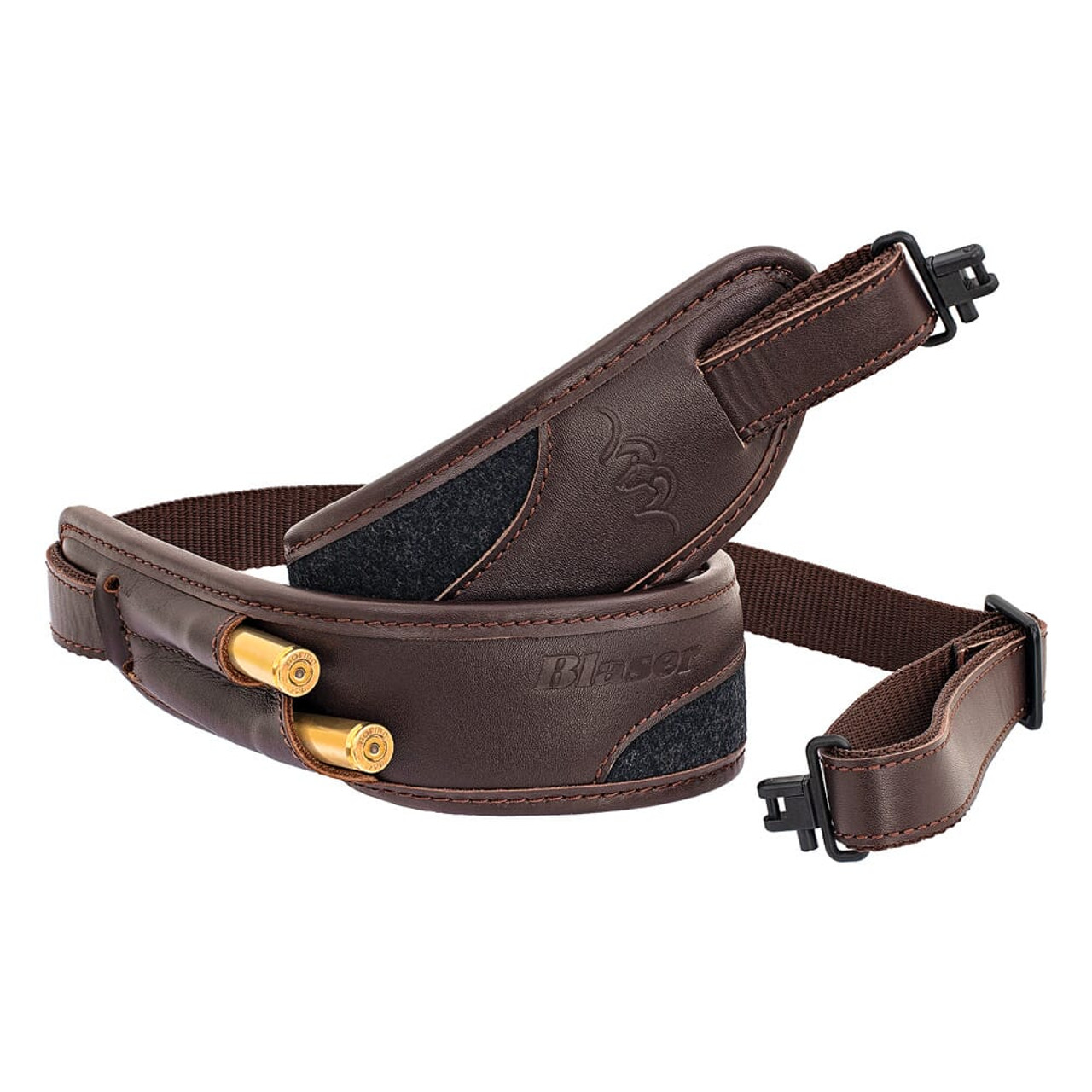 Blaser Loden/Leather Rifle Sling (with integrated cartridge holder) 165122