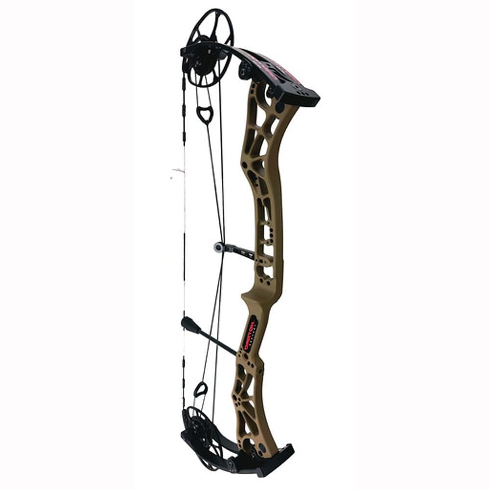 Darton High Performance Hunting Bow 31557 Consequence 2 LH 50/60 lbs Flat Dark Earth Black Limbs 31557