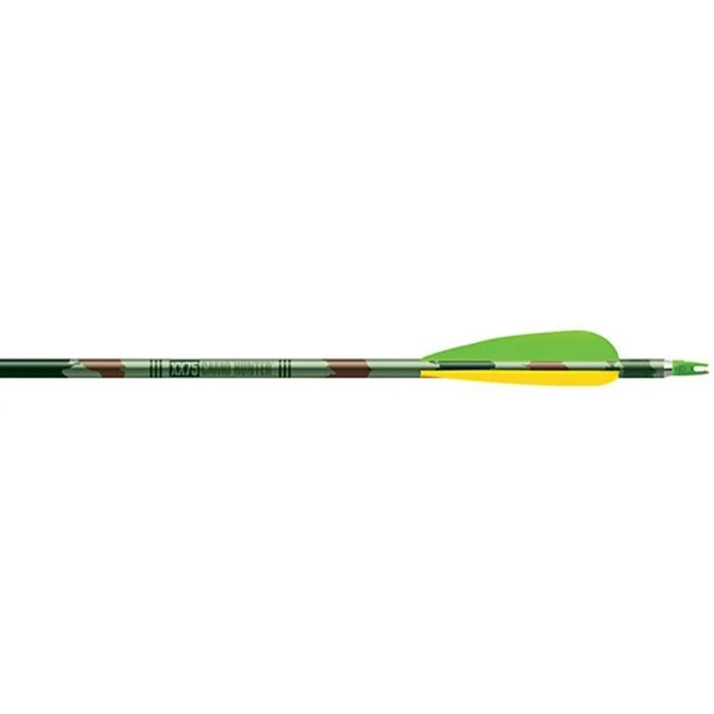 Easton Camo Hunter 2117 Arrow w/380 Diamond Vanes 6pk 394276
