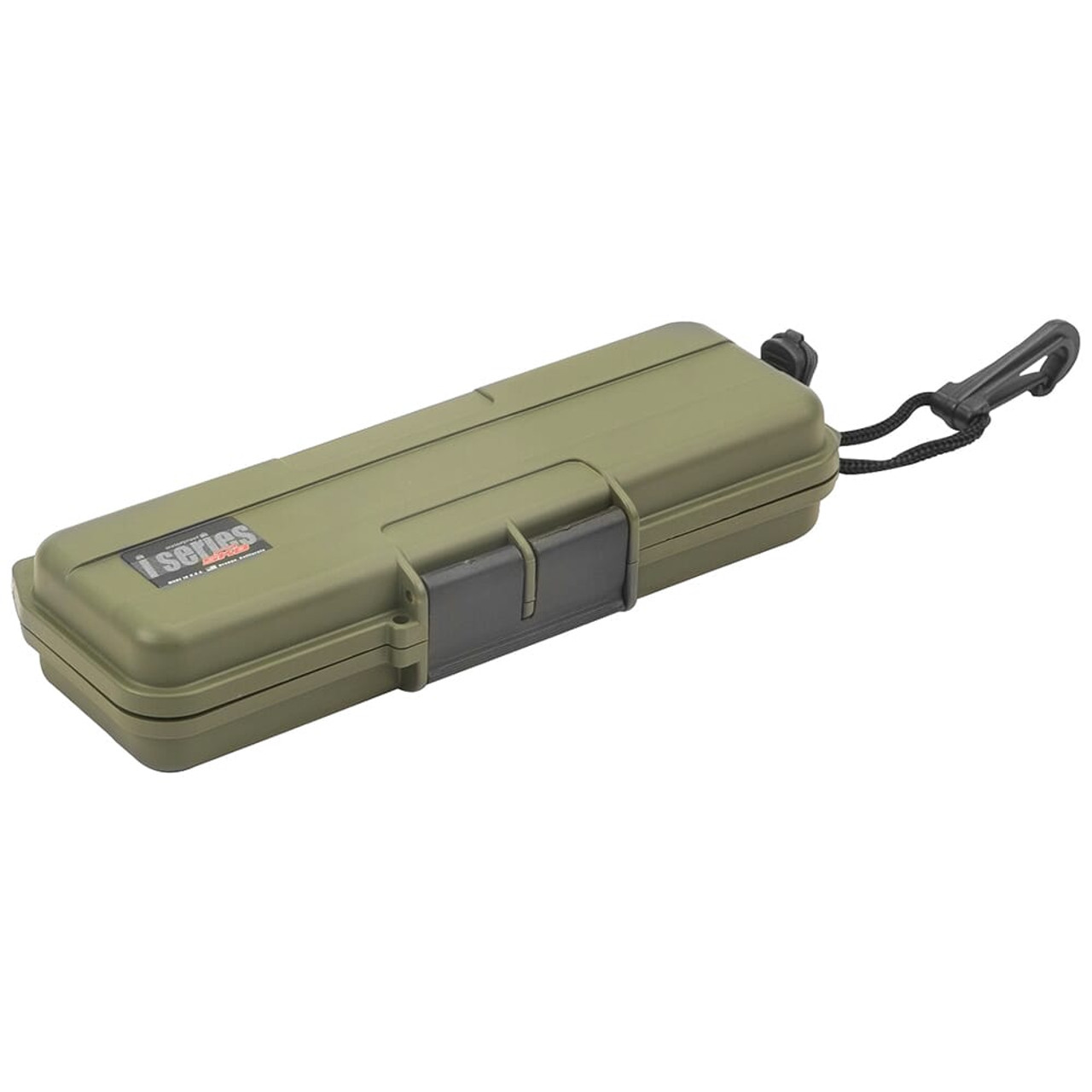 SKB iSeries 7.75"x2.125"x1" OD Green Dry Box 3i-0702-1M-E