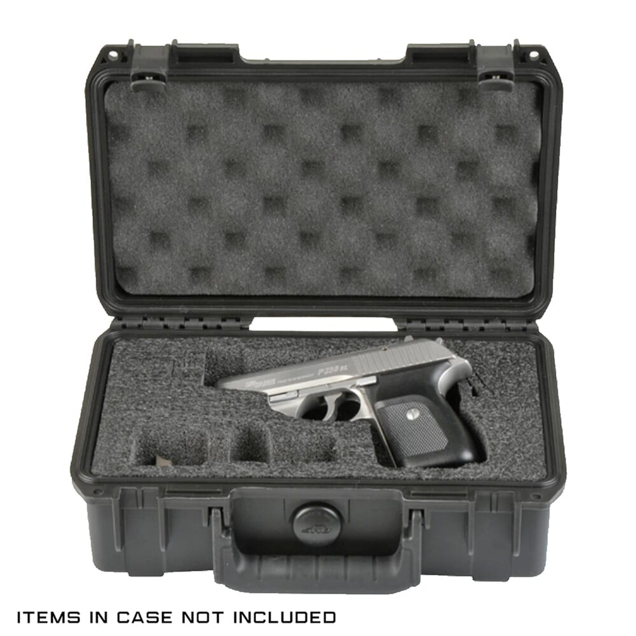 SKB iSeries Customizable Foam Small Black Pistol Case 3i-1006-SP