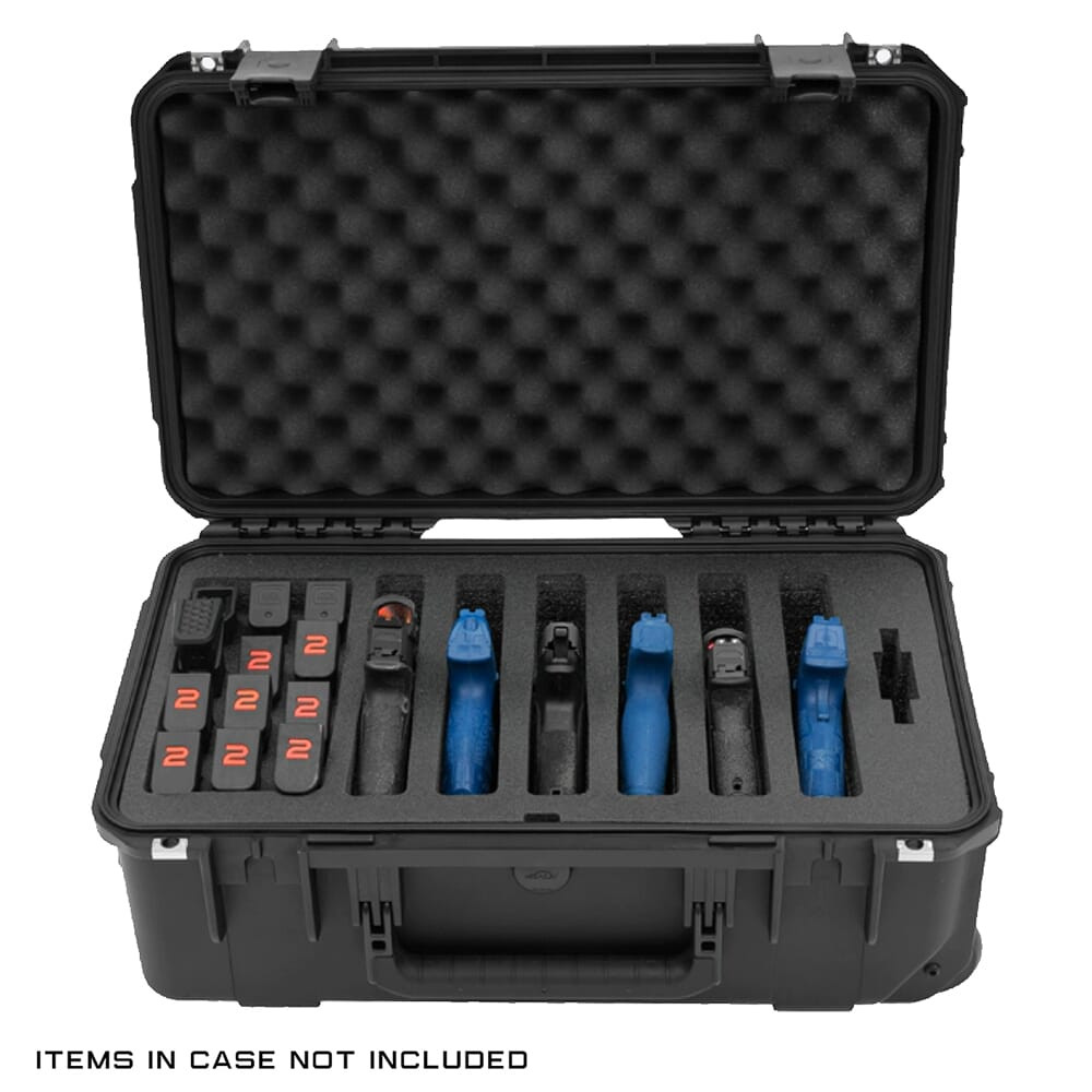 SKB iSeries 5-Handgun Custom Foam Black Case 3i-1610-10B-M For