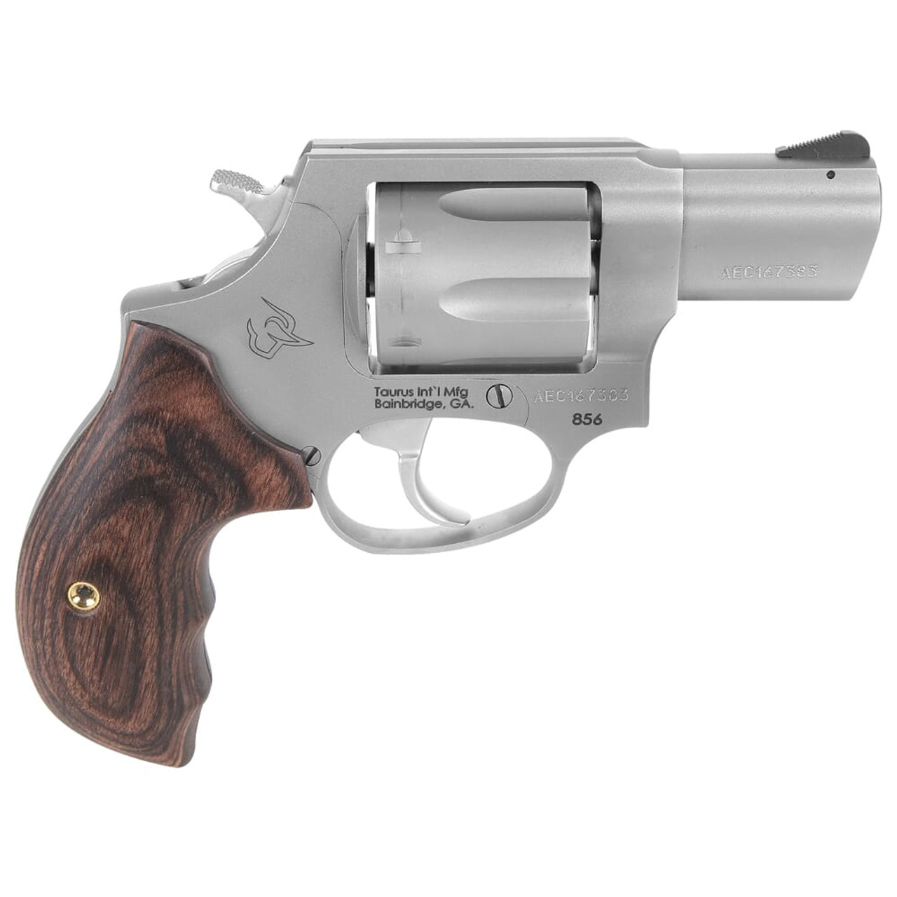 Taurus 856 .38 Special 2" 6rd SS/SS Walnut Smooth Revolver 2-856029SW