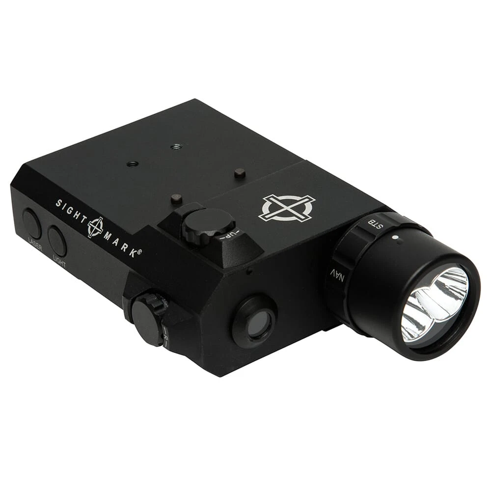 Sightmark LoPro Combo Flashlight (Visible and IR) and Green Laser Sight SM25013