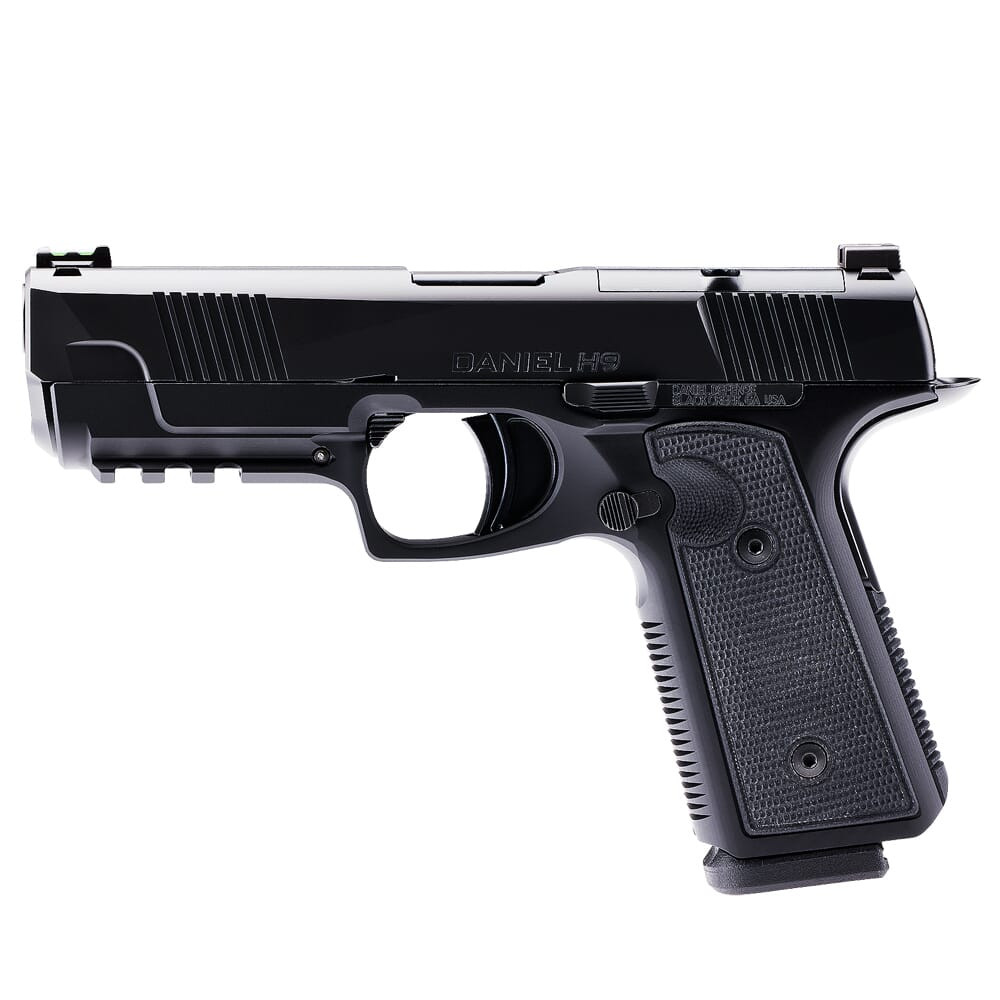 Daniel Defense DH9 9mm 4.28" Bbl Optic Ready 15+1rd Black Pistol 50-179-10084-006