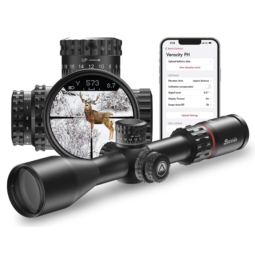 Burris Veracity PH 3-15x44 Riflescope - FFP Rangefinding - EuroOptic