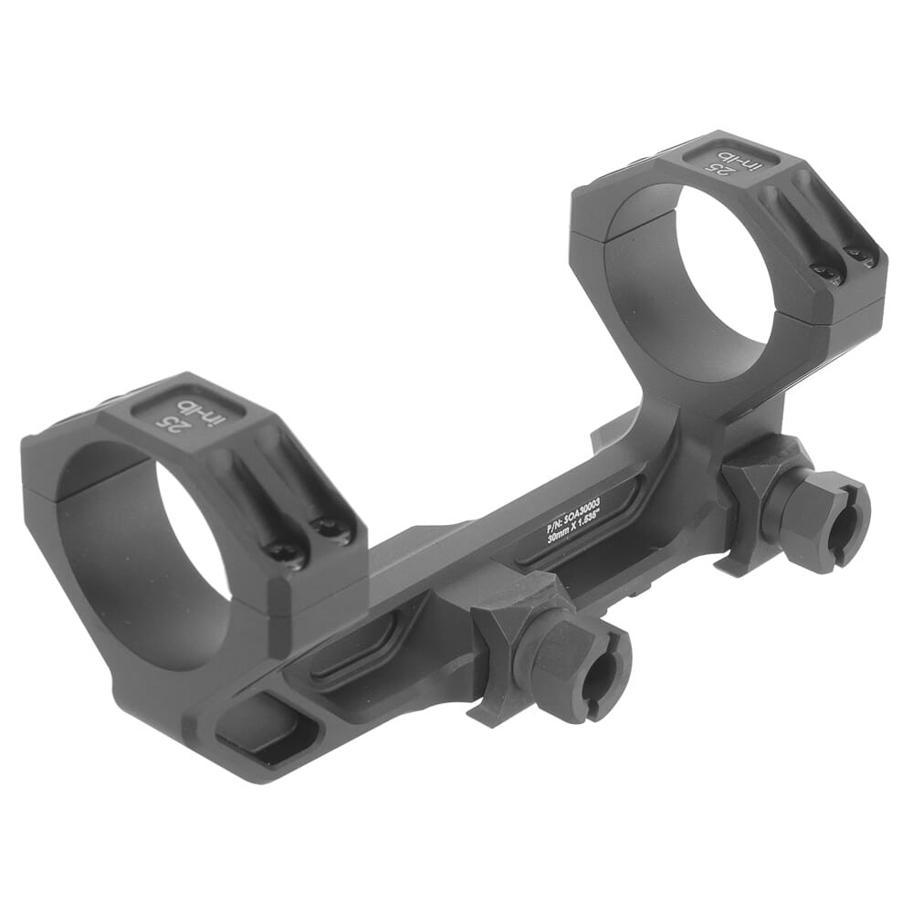 Sig Sauer ALPHA3 30mm 1.535 Titanium Black Scope Mount SOA30003
