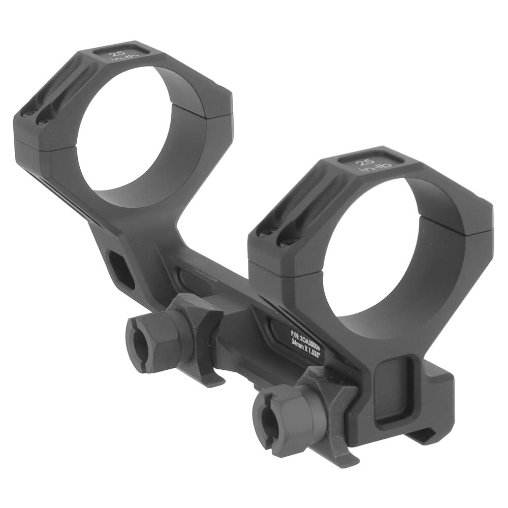 Sig Sauer ALPHA3 34mm 1.535 Titanium Black Scope Mount SOA30005