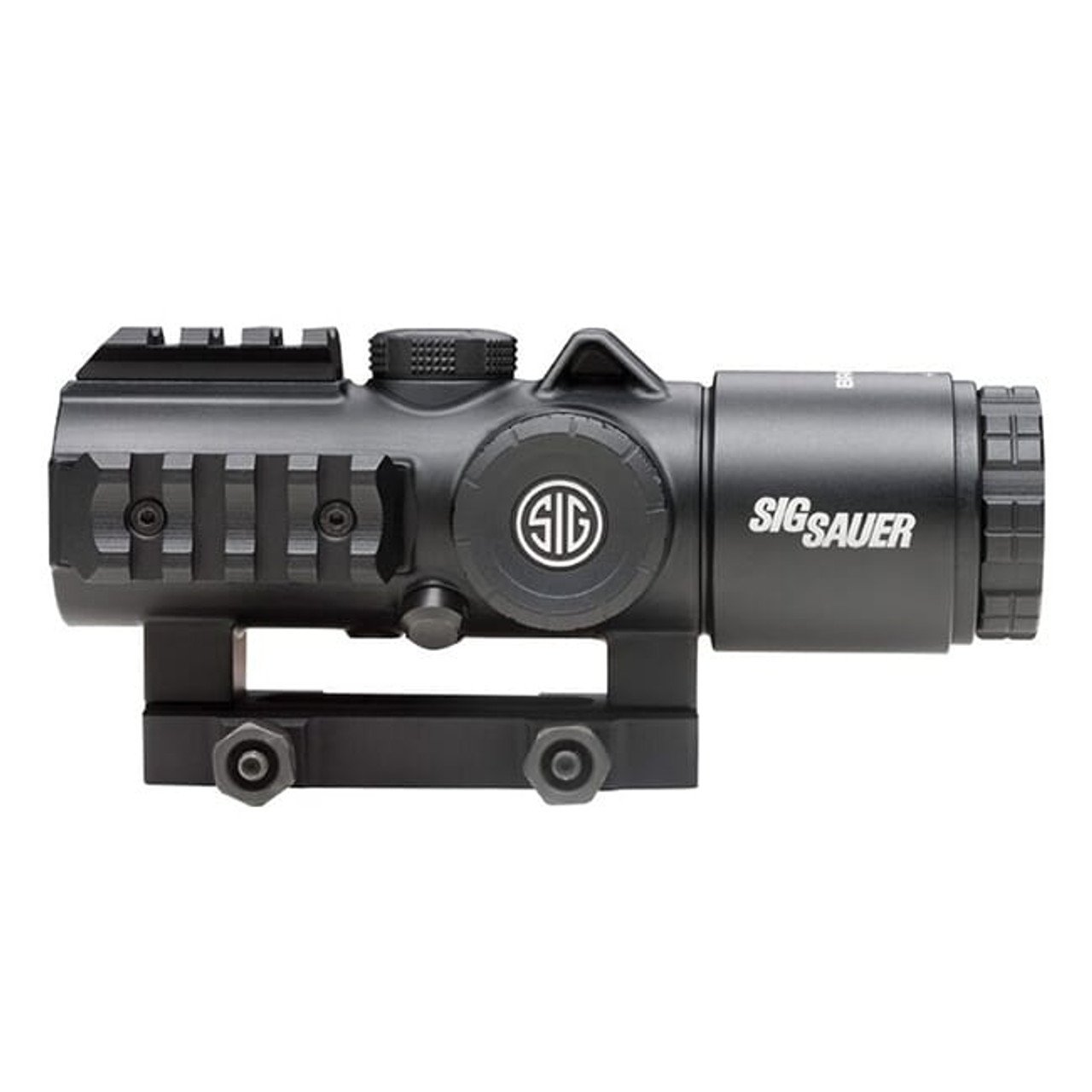 Sig Sauer BRAVO3 Battle Sight 3x24mm 556-762 HORSESHOE DOT ILLUM RETICLE 0.5 MOA M1913 GRAPHITE SOB33101