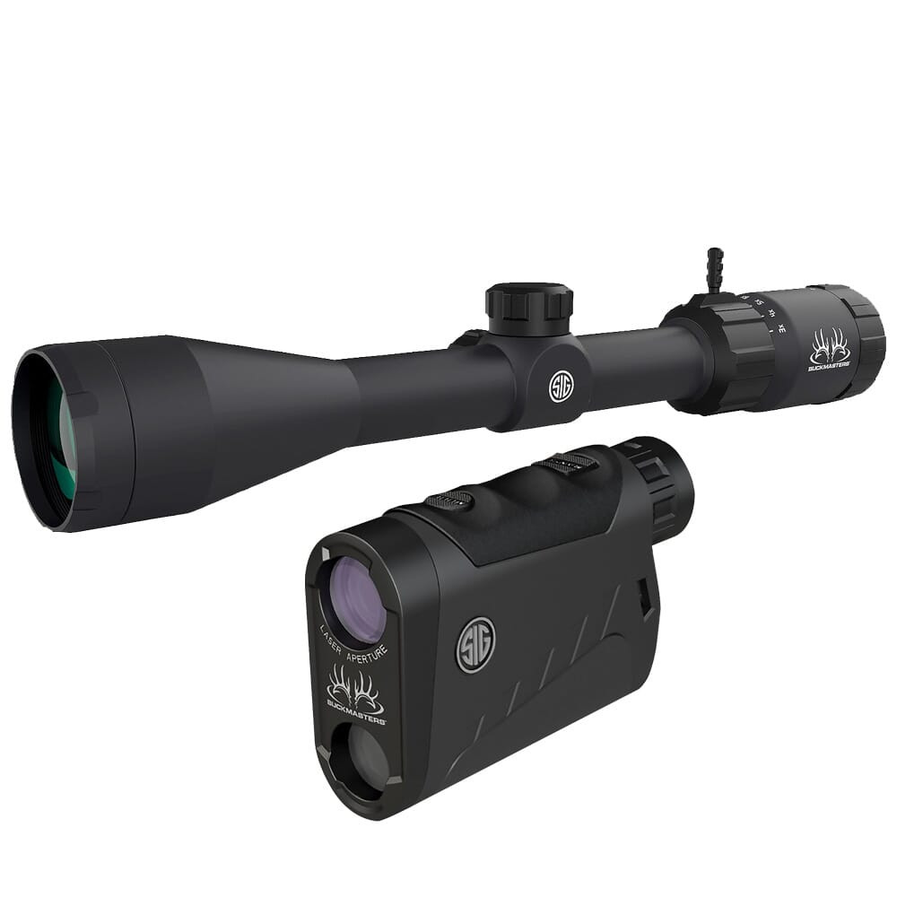 Sig Sauer Buckmasters Scope- 3-12x44mm BDC Reticle | Sig Sauer