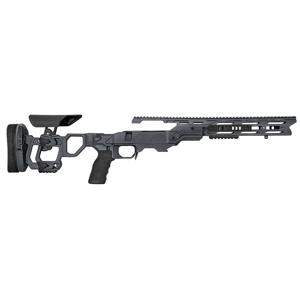 Cadex Defense Field Tactical Sniper Grey Tikka-T3 SA for Accu-Mag Skeleton Fixed 20 MOA DSSF 3.055" Chassis STKFT-TIK-RH-SA-B-20-B-GRY