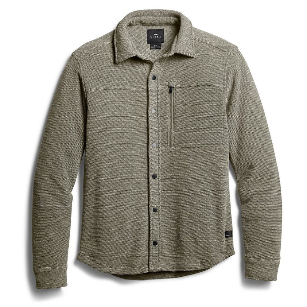 Sitka Gear Snowcrest LS Shirt Oak Heather Small 600074-OAKH-S
