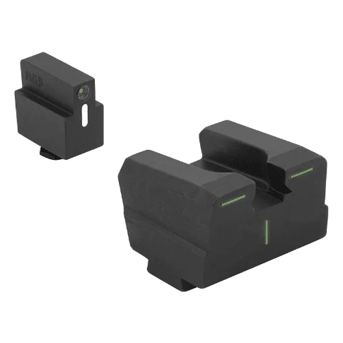 Meprolight Tru-Dot Glock (All Models) Green/Green R4E Suppressor Pistol Sight Set 122243191