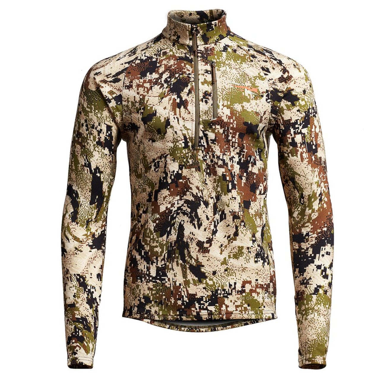 Sitka Gear Big Game Subalpine CORE Merino 330 Half-Zip Pullover Medium 600151-SA-M