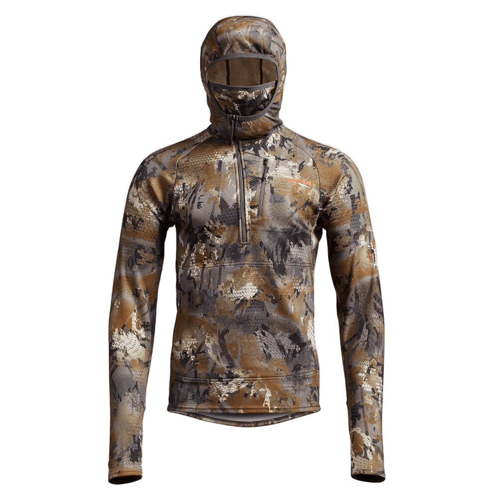 Sitka Gear Waterfowl Timber CORE Merino 330 Half-Zip Pullover Large 600151-TM-L