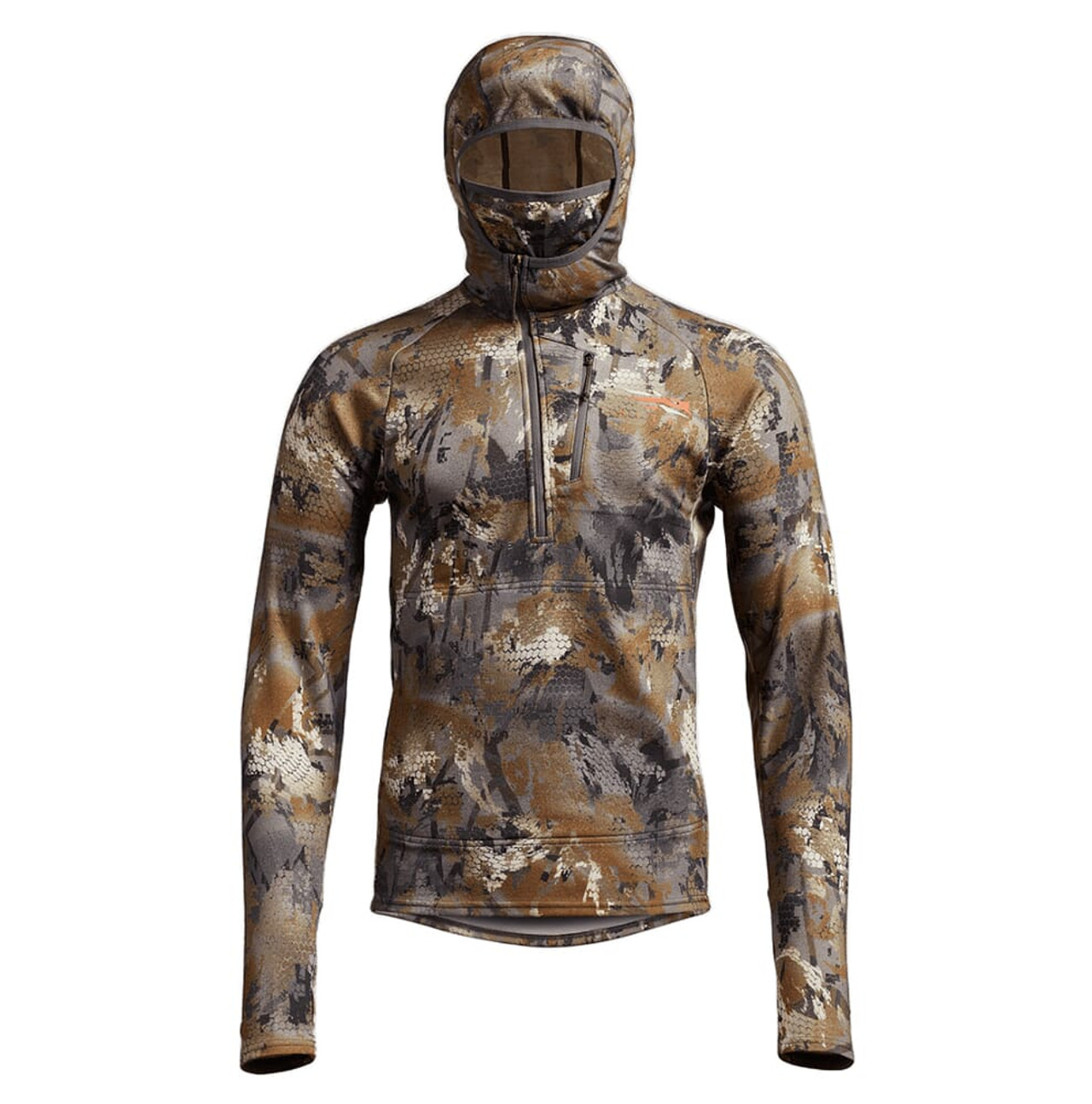 Sitka Gear Waterfowl Timber CORE Merino 330 Half-Zip Pullover Medium 600151-TM-M