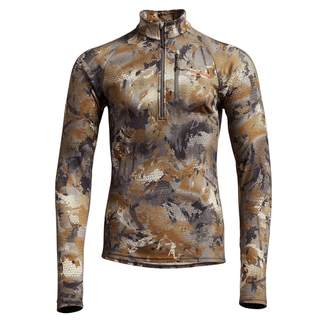 Sitka Gear Waterfowl Timber CORE Merino 220 Half-Zip Pullover Medium 600207-TM-M