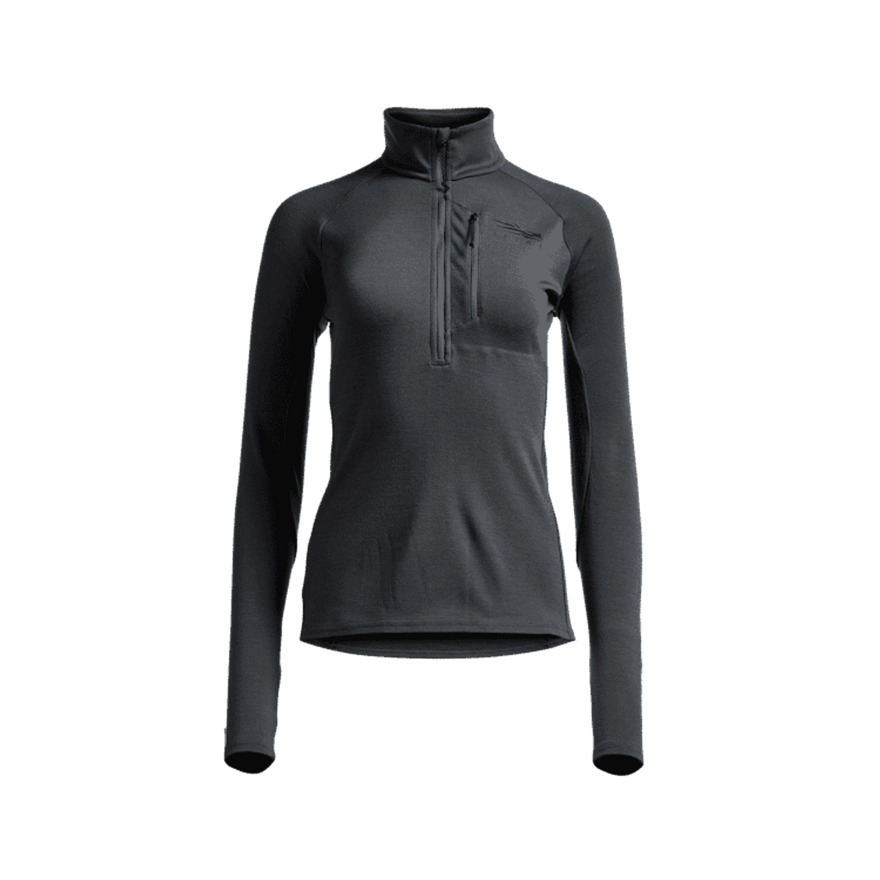 Sitka Gear Women's CORE Merino 220 Half-Zip Pullover Lead Large 600221-PB-L