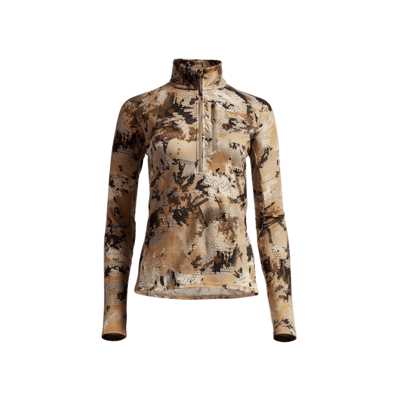 Sitka Gear Waterfowl Marsh Women's CORE Merino 220 Half-Zip Pullover Small 600221-WL-S