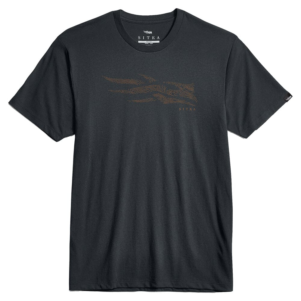 Sitka Gear Topo Icon Tee Anchor Medium 600268-ANC-M