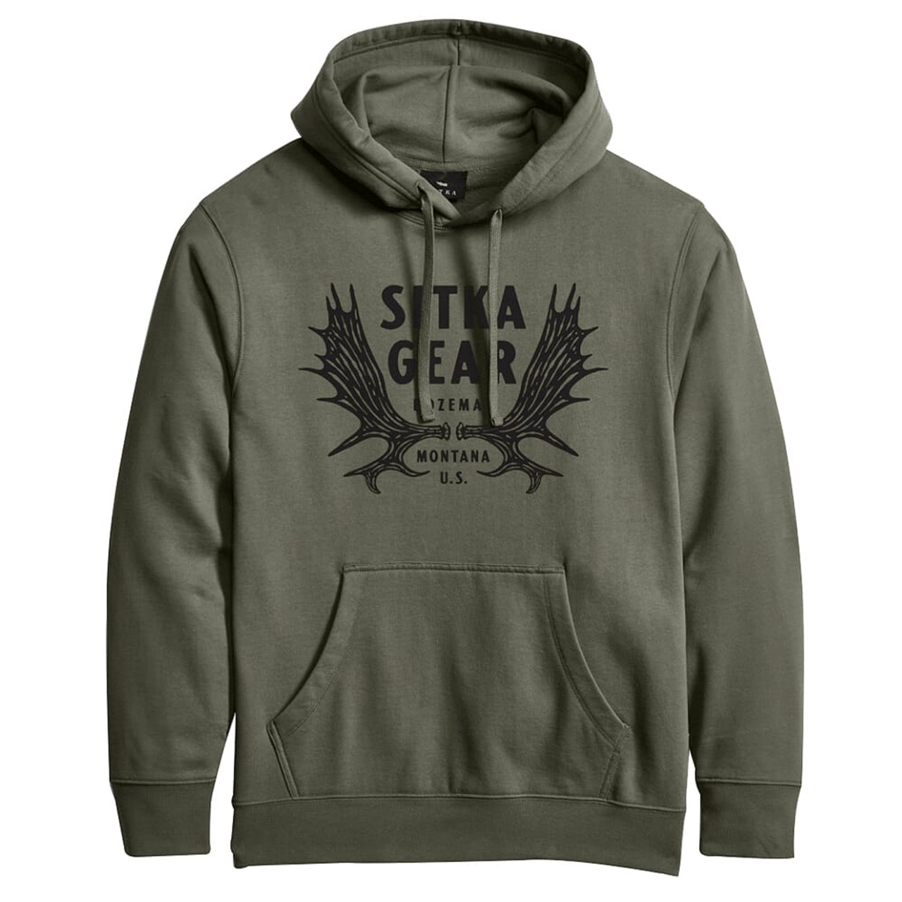 Sitka Gear Shiras Pullover Hoody Hemlock Green Small 600273-HEM-S
