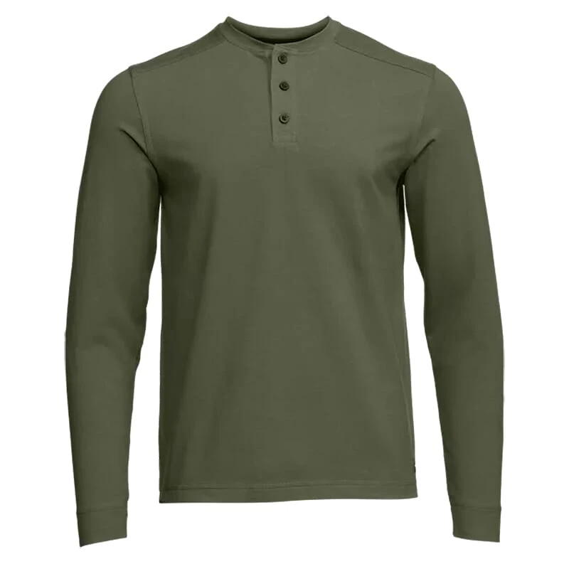Sitka Gear Foothills LS Henley Olive Green Medium 600307-OLV-M