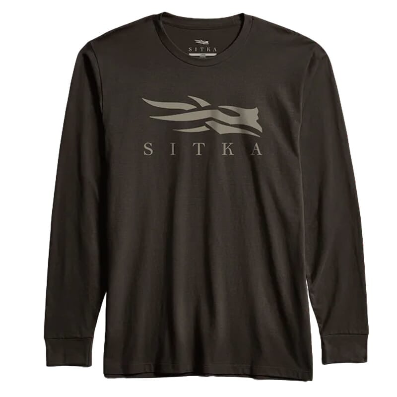 Sitka Gear Icon Long Sleeve Tee Earth Small 600419-EA-S