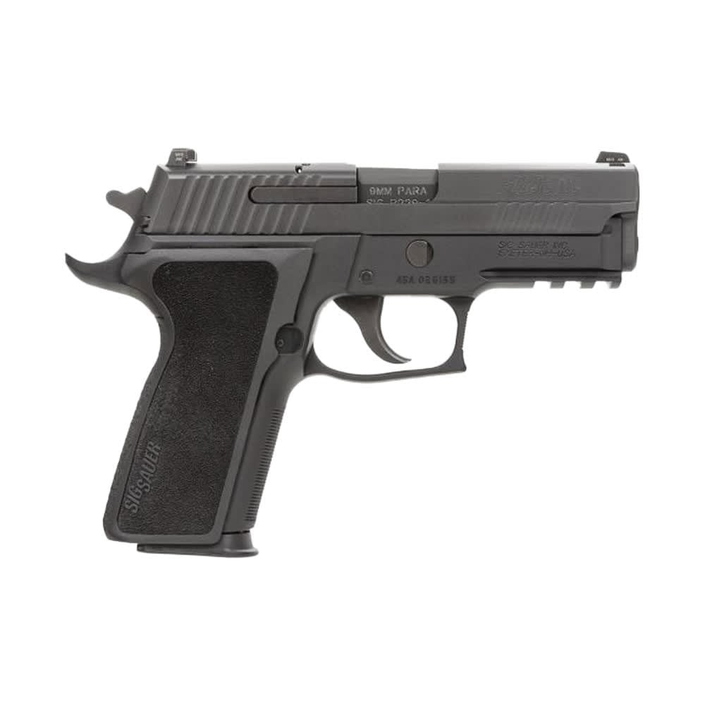 Sig Sauer P229 Micro Compact Enhanced Elite 9mm DA/SA 3.9" Black CA Compliant Pistol w/(2) 10rd Steel Mags 229R-9-ESE-CA