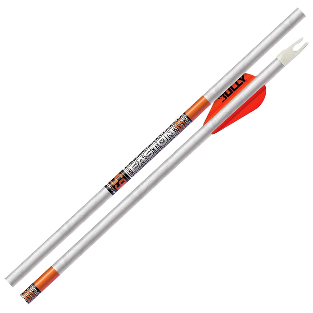Easton 6.5 Whiteout 340 Arrow w/2" Bully Vanes 6pk 729868