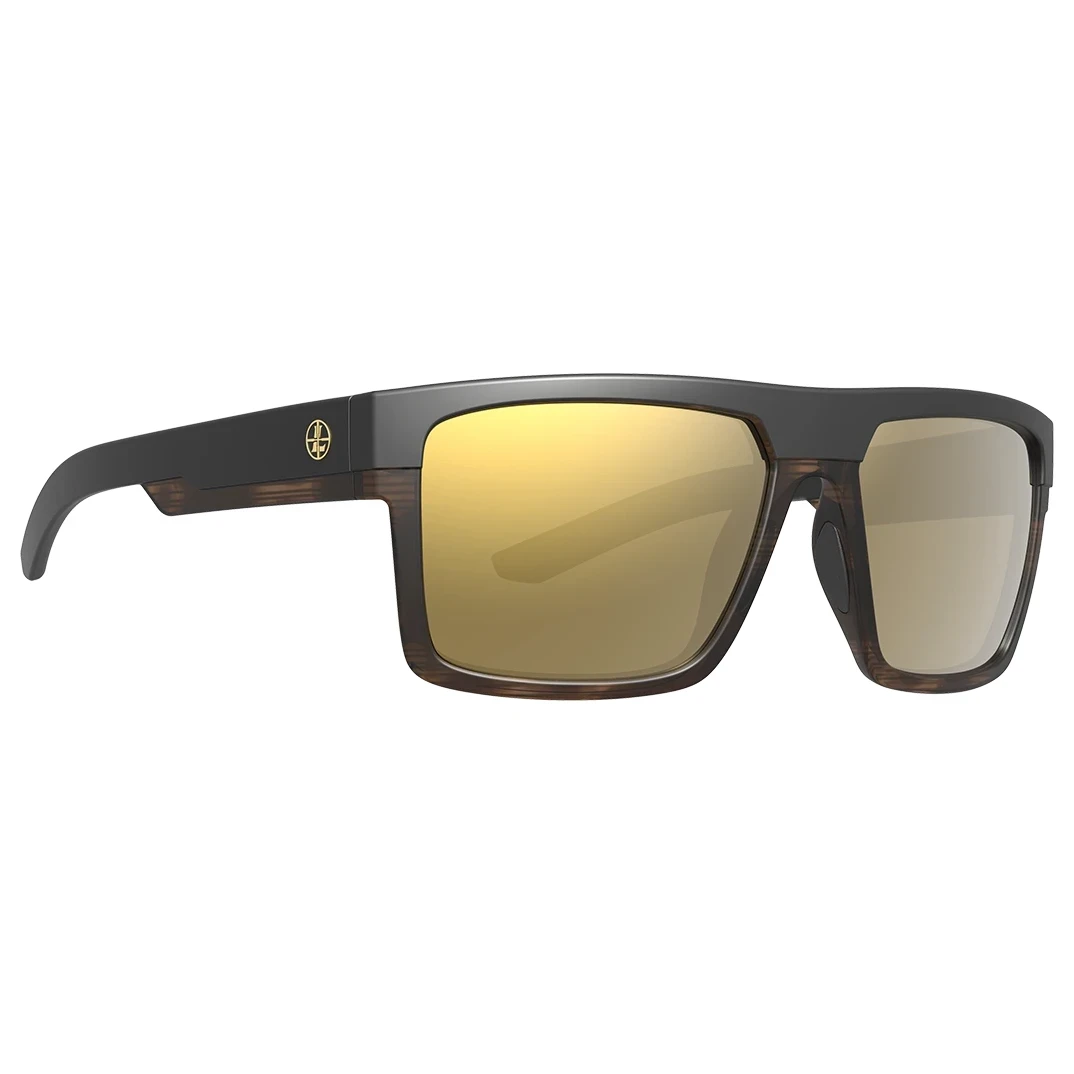 Leupold Becnara Matte Black/Tortoise, Bronze Mirror Lens Performance Eyewear 179101